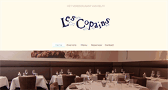 Desktop Screenshot of lescopains.nl